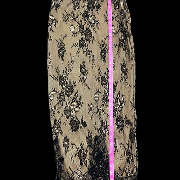 Evening Chantilly Lace Maxi Skirt - Picture 7 of 8